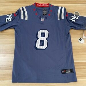 🤪Stefon Diggs Blue Vapor Stitched Jersey😎